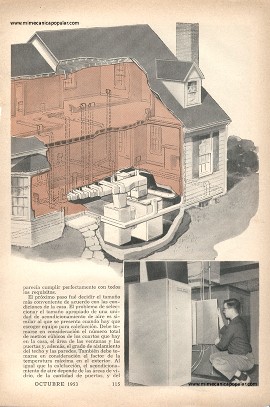 Instale en su Casa Aire Acondicionado - Octubre 1953