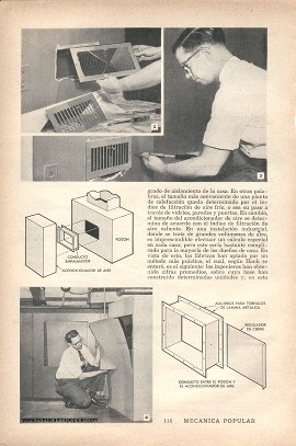 Instale en su Casa Aire Acondicionado - Octubre 1953