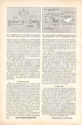 Preamplificador de Transistores - Marzo 1957