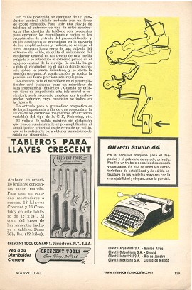 Preamplificador de Transistores - Marzo 1957