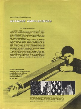 Grandes Ampliaciones - Febrero 1971