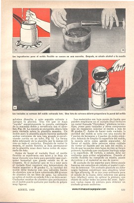 Manos Decorativas para Sujetar Libros - Abril 1950