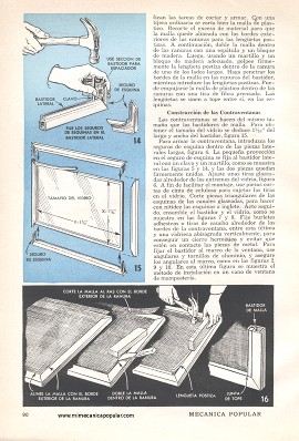 Haga Mallas y Contraventanas Metálicas - Noviembre 1960