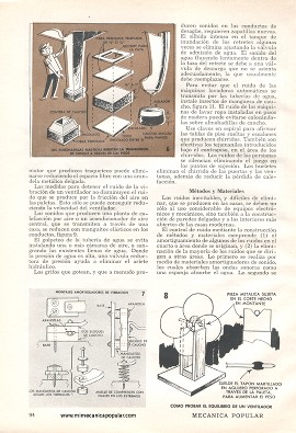 Menos ruido en la casa - Septiembre 1960