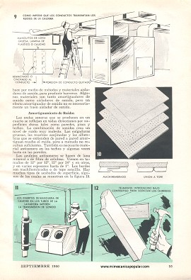Menos ruido en la casa - Septiembre 1960