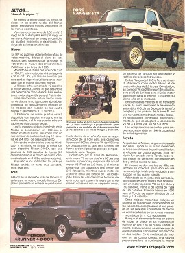 La generación de pickups y vehículos deportivos/utilitarios - Enero 1990