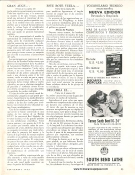 Descubra el placer del excursionismo a pie - Septiembre 1962
