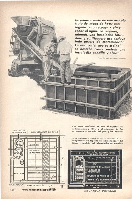Suministro de Agua con Lagunas - Parte 2 - Octubre 1959