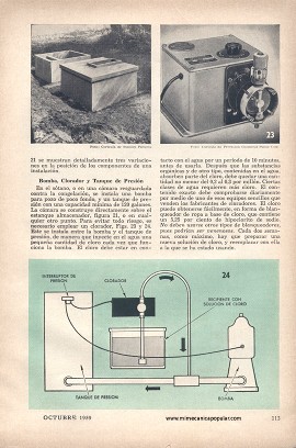 Suministro de Agua con Lagunas - Parte 2 - Octubre 1959