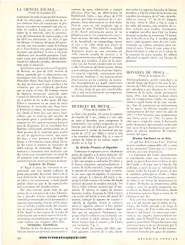 Bonanza de Pesca - Mayo 1962