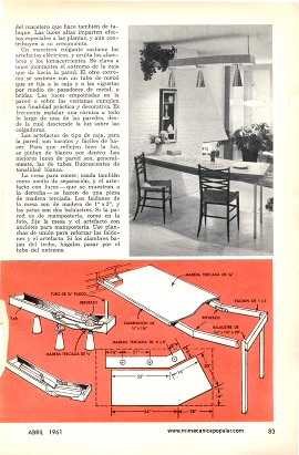 Efectos con luces - Abril 1961