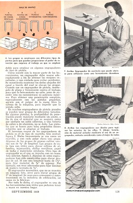 M&uacute;ltiples usos de las Engrapadoras - Septiembre 1959
