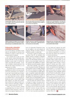 Cambia el frente de tu casa con una acera de concreto - Agosto 2001