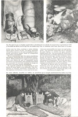 Excursiones a las Montañas - Junio 1950