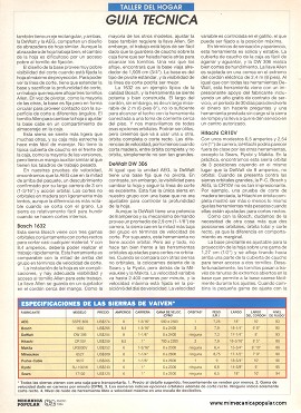 Probamos 8 Sierras de Vaivén - Enero 1994