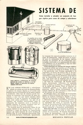Sistema de Alba&ntilde;al para &Aacute;reas Rurales - Octubre 1954