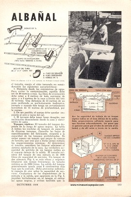 Sistema de Alba&ntilde;al para &Aacute;reas Rurales - Octubre 1954