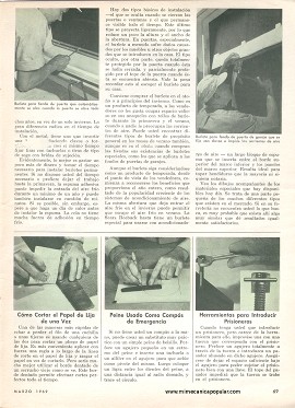 Guía Completa para la Instalación de Burletes - Marzo 1969