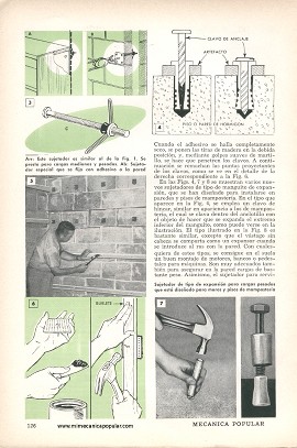 Colgaderos Apropiados - Octubre 1957