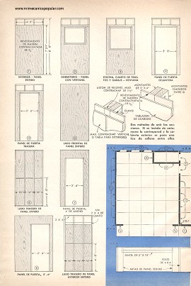 Cómo Construí la Casa Popular Mechanics - Parte IV - Octubre 1951