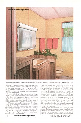 Laminado Para Cuarto de Baño - Enero 1956