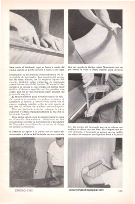 Laminado Para Cuarto de Baño - Enero 1956