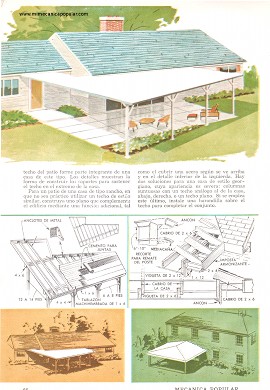 Adiciones para Mejorar La Vida al Aire Libre - Junio 1960