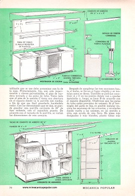 Adiciones para Mejorar La Vida al Aire Libre - Junio 1960