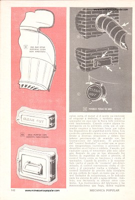 Rendimiento Máximo en los Quemadores - Noviembre 1947