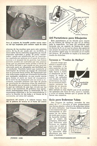 Utilísimo Carro Eléctrico - Junio 1958