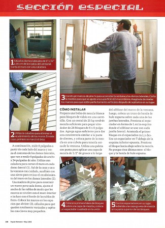 M&aacute;s iluminaci&oacute;n en el ba&ntilde;o - Mayo 2005