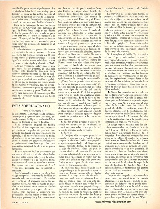 &iquest;Est&aacute; sobrecargado su sistema de alambrado? - Abril 1963