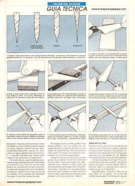 Afilando Cuchillos - Octubre 1992