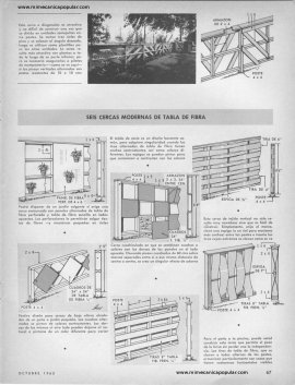 Cercas para todos los Gustos - Octubre 1965