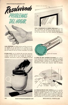 Resolviendo problemas del Hogar - Septiembre 1954