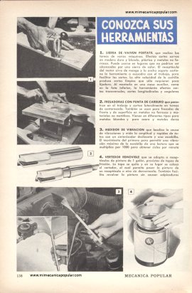 Conozca Sus Herramientas - diciembre 1953