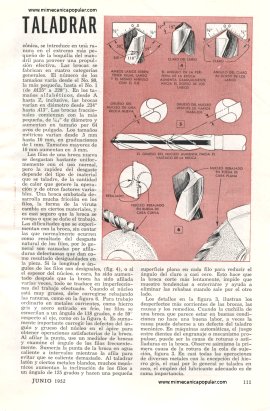 Datos Para Taladrar - Junio 1952