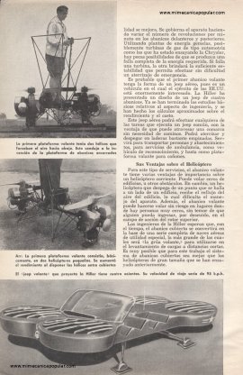 Habrá Sedanes Aéreos en 1967 - Septiembre 1957