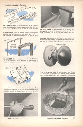 Resolviendo Problemas del Hogar -Abril 1959