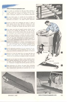 Resolviendo problemas del Hogar - Enero 1948