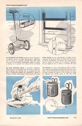 Resolviendo problemas del Hogar - Marzo 1955