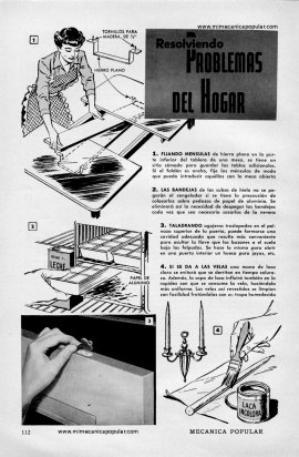 Resolviendo problemas del Hogar - Octubre 1955