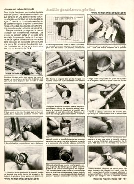 Haga sus prendas de plata - Marzo 1981