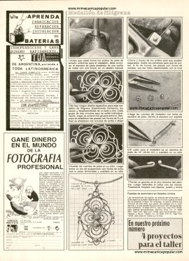 Haga sus prendas de plata - Marzo 1981