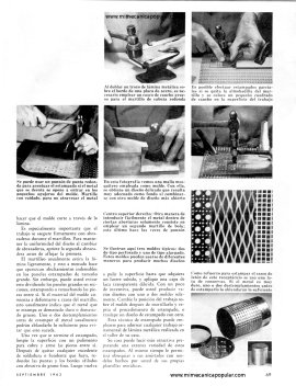 Lámina estampada a martillo - Septiembre 1963