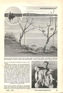 Para el Pescador: MP Sale de Pesca Con El Campe&oacute;n del Mundo - Julio 1961