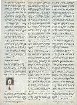 Los autos del 77: General Motors - Diciembre 1976