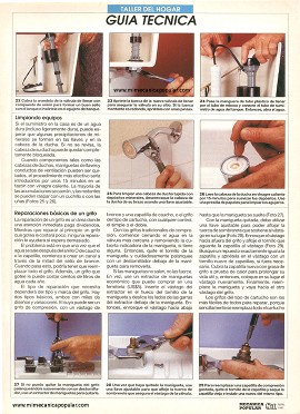 Cuidando su Plomería - Abril 1993