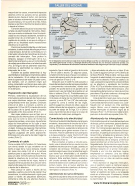 Instalando Interruptores de Tres V&iacute;as - Mayo 1992