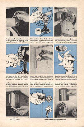 Lubrique Debidamente Sus Artefactos Domésticos - Mayo 1956